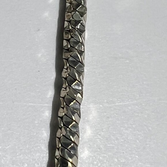 18 3/16th" Italian Sterling Silver Necklace - Picture 6 of 7